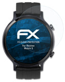 Schutzfolie atFoliX kompatibel mit Realme Watch S, ultraklare FX (3X)