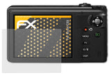 Panzerfolie atFoliX kompatibel mit Ricoh CX6, entspiegelnde und stoßdämpfende FX (3X)