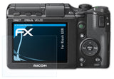 Schutzfolie atFoliX kompatibel mit Ricoh GXR, ultraklare FX (3X)