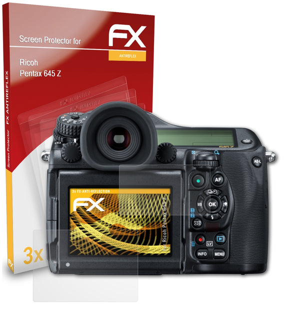 atFoliX FX-Antireflex Displayschutzfolie für Ricoh Pentax 645 Z