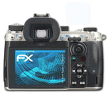 Schutzfolie atFoliX kompatibel mit Ricoh Pentax K-3 Mark III, ultraklare FX (3er Set)