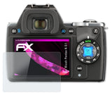 Glasfolie atFoliX kompatibel mit Ricoh Pentax K-S1, 9H Hybrid-Glass FX