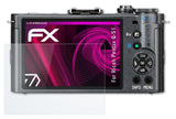 Glasfolie atFoliX kompatibel mit Ricoh Pentax Q-S1, 9H Hybrid-Glass FX