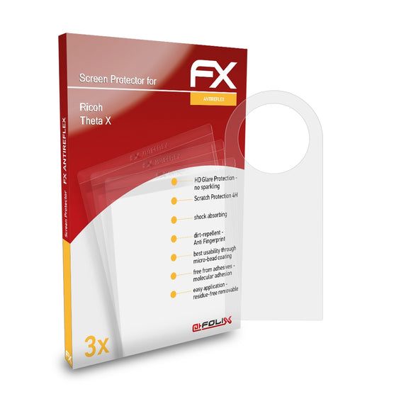 atFoliX FX-Antireflex Displayschutzfolie für Ricoh Theta X