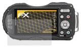 Panzerfolie atFoliX kompatibel mit Ricoh WG-5 GPS, entspiegelnde und stoßdämpfende FX (3X)