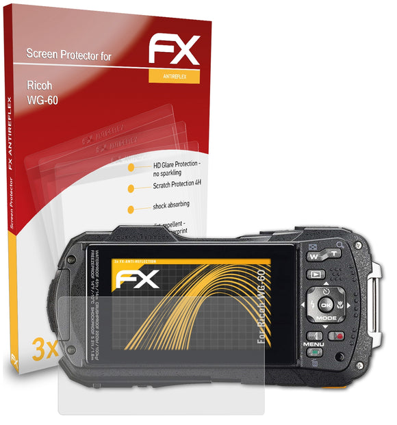 atFoliX FX-Antireflex Displayschutzfolie für Ricoh WG-60