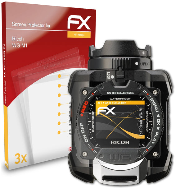 atFoliX FX-Antireflex Displayschutzfolie für Ricoh WG-M1