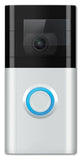Glasfolie atFoliX kompatibel mit Ring Video Doorbell 3, 9H Hybrid-Glass FX