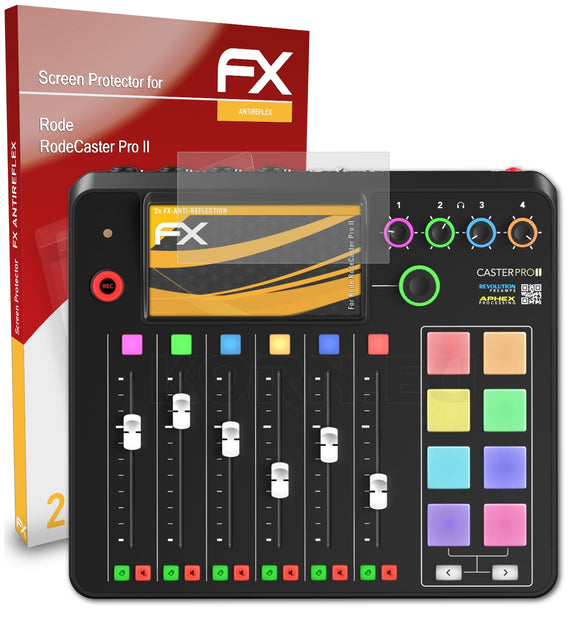 atFoliX FX-Antireflex Displayschutzfolie für Rode RodeCaster Pro II