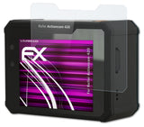 Glasfolie atFoliX kompatibel mit Rollei Actioncam 420, 9H Hybrid-Glass FX
