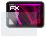 Glasfolie atFoliX kompatibel mit Rollei Actioncam 550 Touch, 9H Hybrid-Glass FX