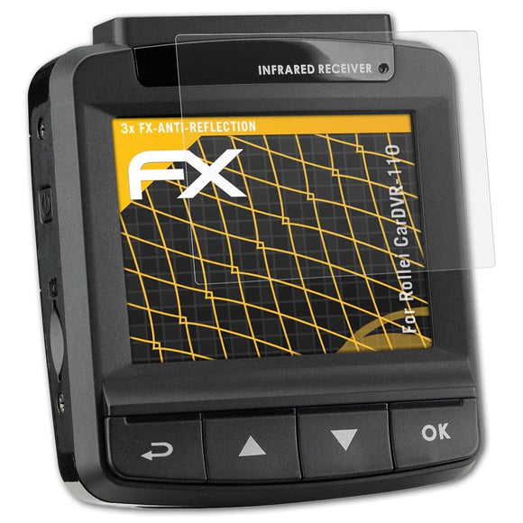 atFoliX FX-Antireflex Displayschutzfolie für Rollei CarDVR-110