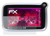atFoliX Glasfolie kompatibel mit Rollei DashCam-408, 9H Hybrid-Glass FX Panzerfolie