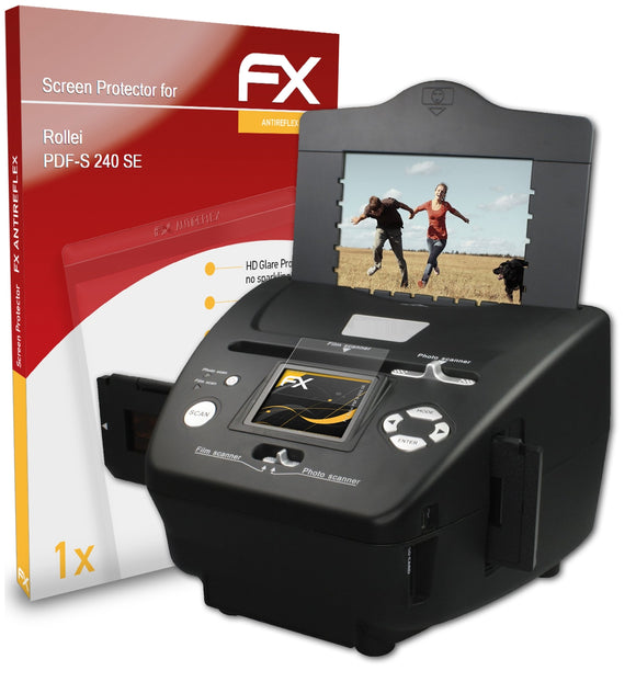atFoliX FX-Antireflex Displayschutzfolie für Rollei PDF-S 240 SE