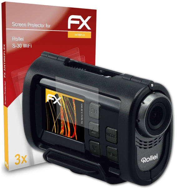 atFoliX FX-Antireflex Displayschutzfolie für Rollei S-30 WiFi