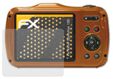 Panzerfolie atFoliX kompatibel mit Rollei Sportsline 100, entspiegelnde und stoßdämpfende FX (3X)