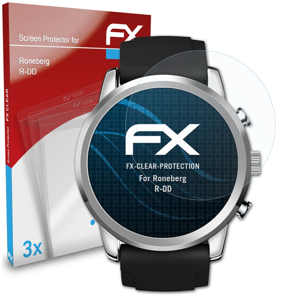 atFoliX FX-Clear Schutzfolie für Roneberg R-DD