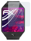 Glasfolie atFoliX kompatibel mit Roneberg R09, 9H Hybrid-Glass FX