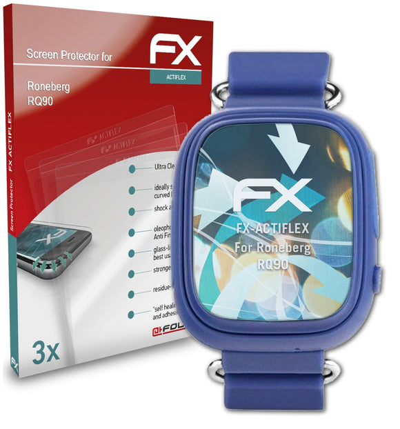 atFoliX FX-ActiFleX Displayschutzfolie für Roneberg RQ90