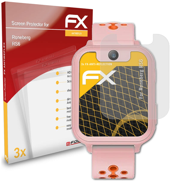 atFoliX FX-Antireflex Displayschutzfolie für Roneberg RS6