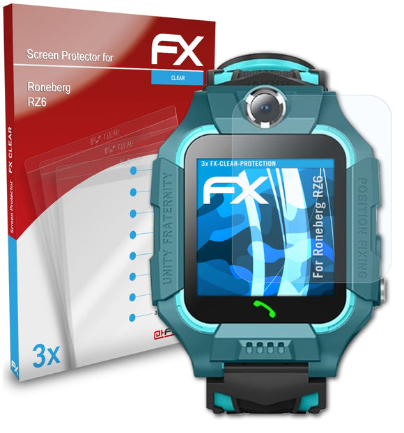 atFoliX FX-Clear Schutzfolie für Roneberg RZ6