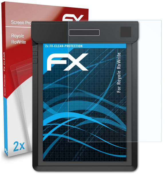 atFoliX FX-Clear Schutzfolie für Royole RoWrite