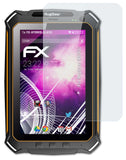 Glasfolie atFoliX kompatibel mit RugGear RG900, 9H Hybrid-Glass FX