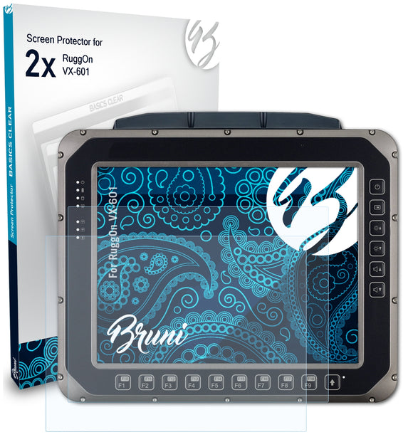 Bruni Basics-Clear Displayschutzfolie für RuggOn VX-601