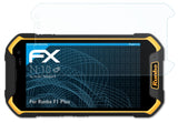 atFoliX Schutzfolie kompatibel mit Runbo F1 Plus, ultraklare FX Folie (3X)