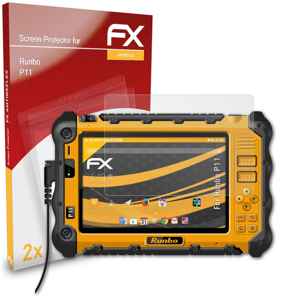 atFoliX FX-Antireflex Displayschutzfolie für Runbo P11