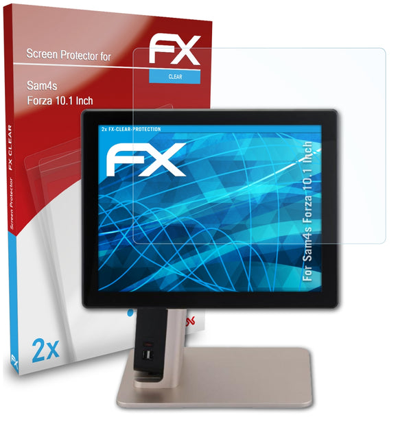atFoliX FX-Clear Schutzfolie für Sam4s Forza (10.1 Inch)