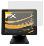 Panzerfolie atFoliX kompatibel mit Sam4s SAP-6000, entspiegelnde und stoßdämpfende FX (2X)