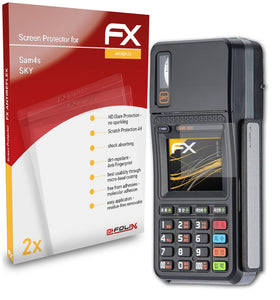 atFoliX FX-Antireflex Displayschutzfolie für Sam4s SKY