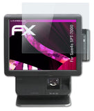 Glasfolie atFoliX kompatibel mit Sam4s SPT-7000, 9H Hybrid-Glass FX