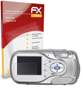 atFoliX FX-Antireflex Displayschutzfolie für Samsung Digimax A4