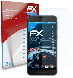 atFoliX FX-Clear Schutzfolie für Samsung Galaxy A2 Core