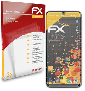atFoliX FX-Antireflex Displayschutzfolie für Samsung Galaxy A20e