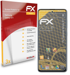 atFoliX FX-Antireflex Displayschutzfolie für Samsung Galaxy A71