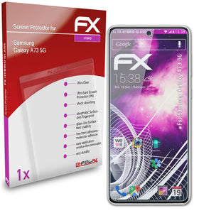 atFoliX FX-Hybrid-Glass Panzerglasfolie für Samsung Galaxy A73 5G