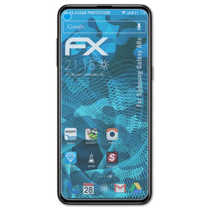 atFoliX FX-Clear Schutzfolie für Samsung Galaxy A8s