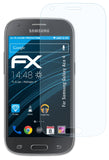 Schutzfolie atFoliX kompatibel mit Samsung Galaxy Ace 4, ultraklare FX (3X)