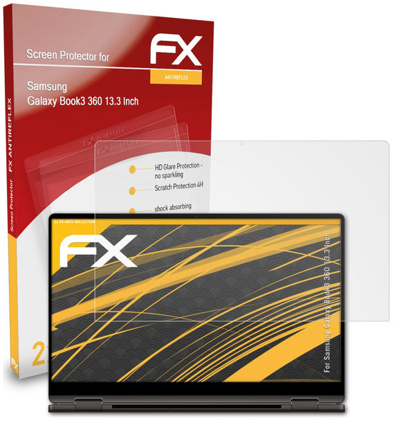atFoliX FX-Antireflex Displayschutzfolie für Samsung Galaxy Book3 360 (13.3 Inch)