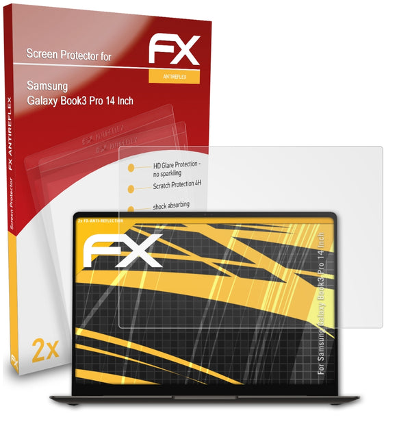 atFoliX FX-Antireflex Displayschutzfolie für Samsung Galaxy Book3 Pro (14 Inch)