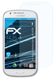 Schutzfolie atFoliX kompatibel mit Samsung Galaxy Express GT-i8730, ultraklare FX (3X)