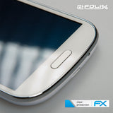 Schutzfolie atFoliX kompatibel mit Samsung Galaxy Express GT-i8730, ultraklare FX (3X)