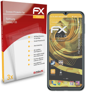 atFoliX FX-Antireflex Displayschutzfolie für Samsung Galaxy F23