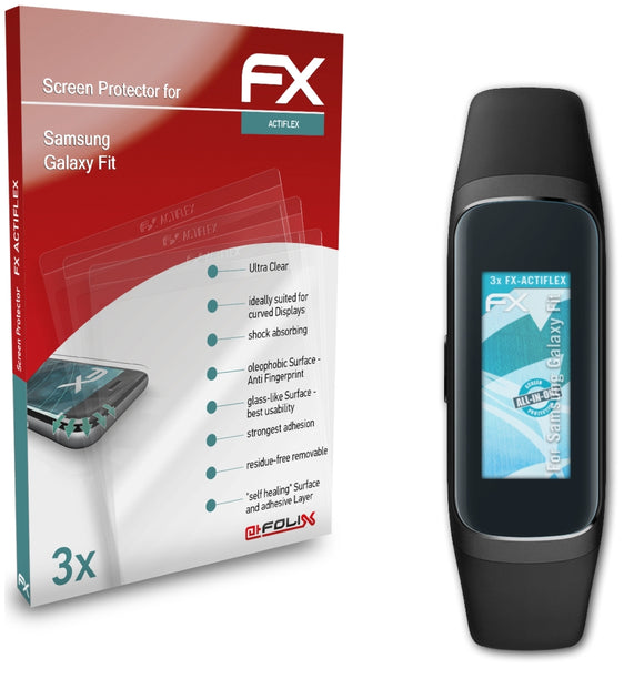 atFoliX FX-ActiFleX Displayschutzfolie für Samsung Galaxy Fit