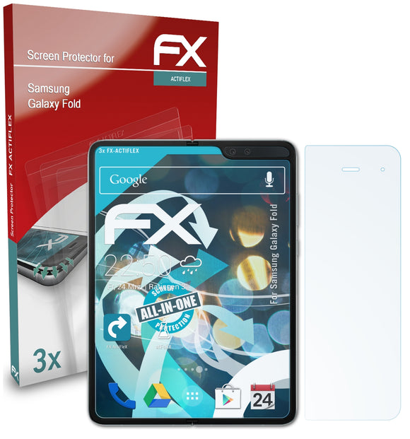 atFoliX FX-ActiFleX Displayschutzfolie für Samsung Galaxy Fold