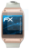 Schutzfolie atFoliX kompatibel mit Samsung Galaxy Gear, ultraklare FX (3X)