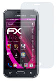 Glasfolie atFoliX kompatibel mit Samsung Galaxy J1 mini (2016) / Galaxy J1 NXT, 9H Hybrid-Glass FX